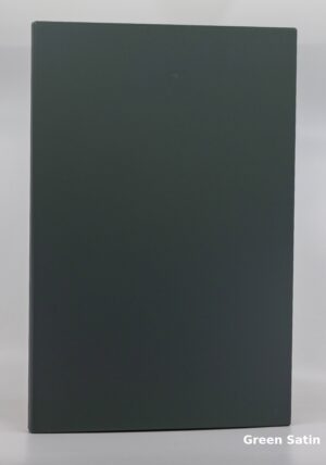 Saga green satin