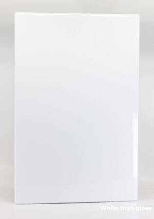 Saga white high gloss